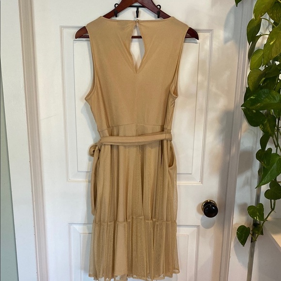 Torrid Gold Mini Dress - Picture 12 of 13